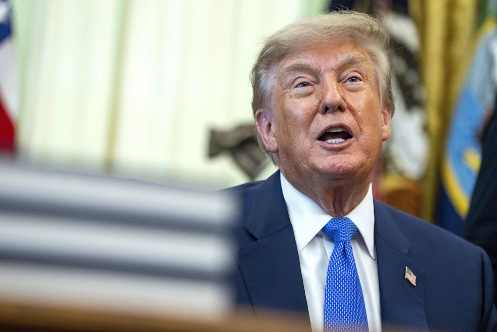 US-Präsident Donald Trump. Seine Regierung will schärfer gegen Migranten vorgehen.