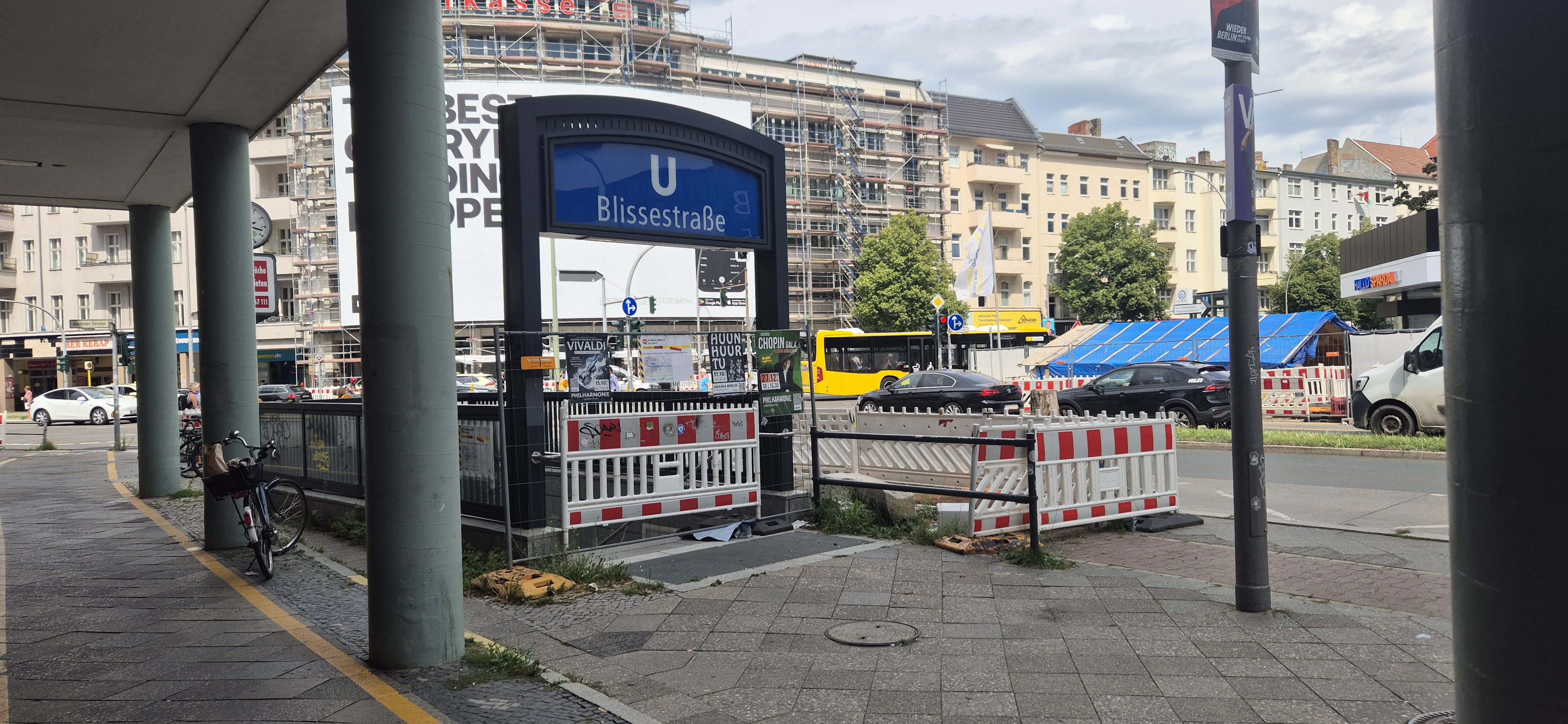 Güntzelkiez: Werden die U-Bahnhöfe Blissestraße und Güntzelstraße jemals fertig? Update zu den Dauerbaustellen