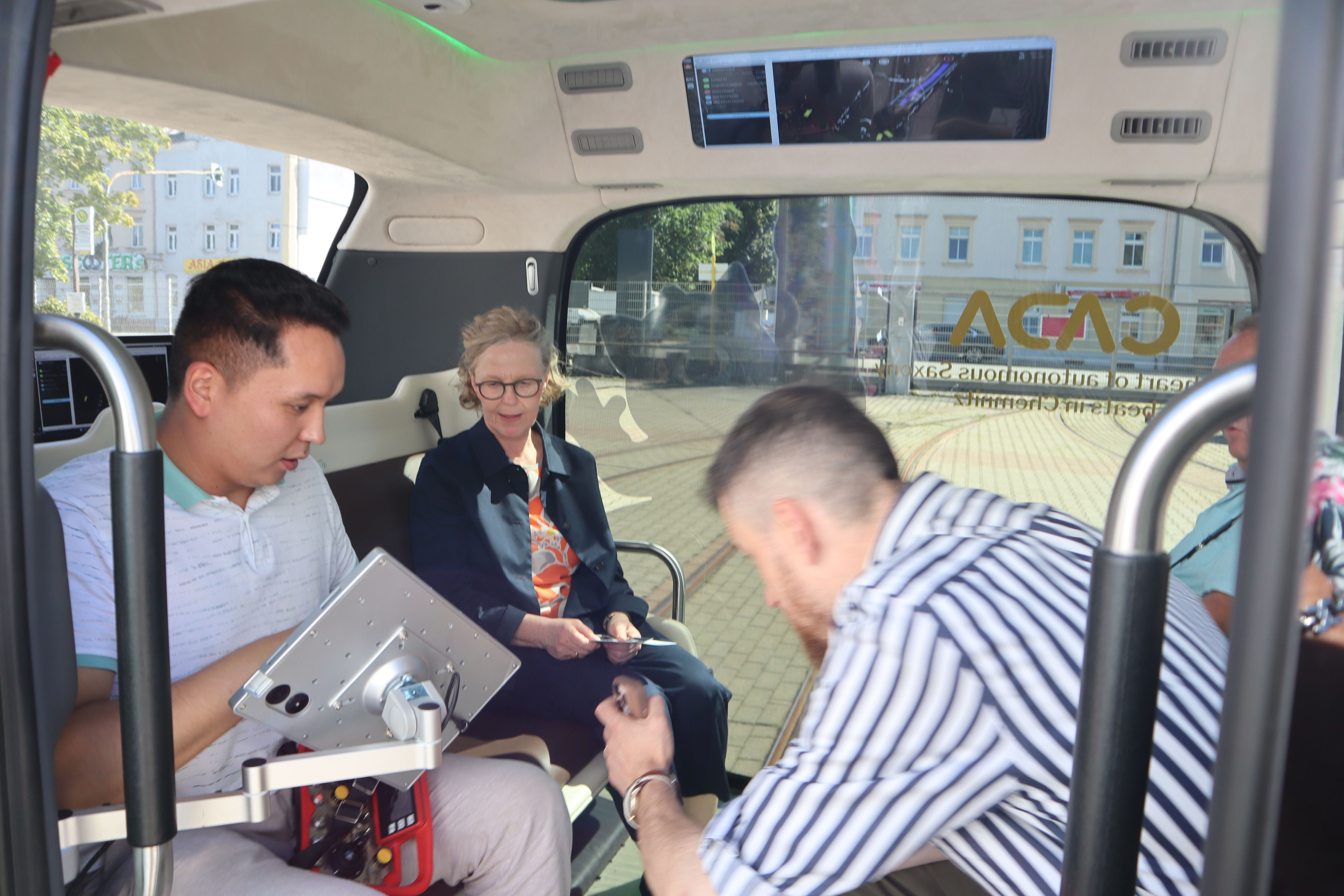 Die Zukunft des ÖPNV in Chemnitz: So fahren die autonomen Shuttles