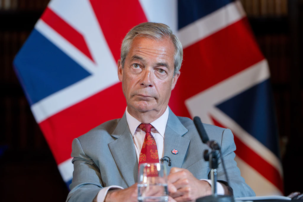 Nigel Farage, Vorsitzender von Reform UK