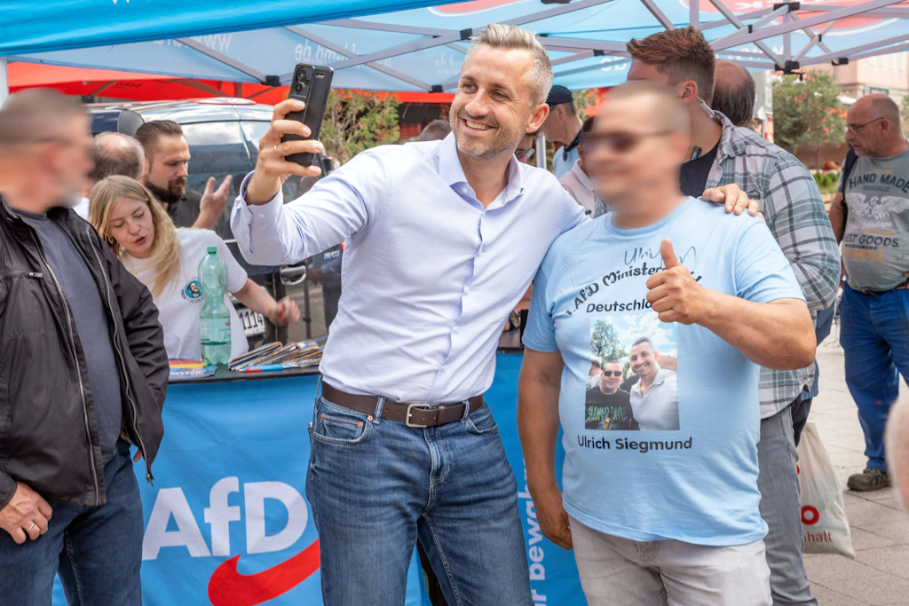 Ulrich Siegmund ist Spitzenkandidat der AfD in Sachsen-Anhalt: Profitiert seine Partei sogar von der Brandmauer?