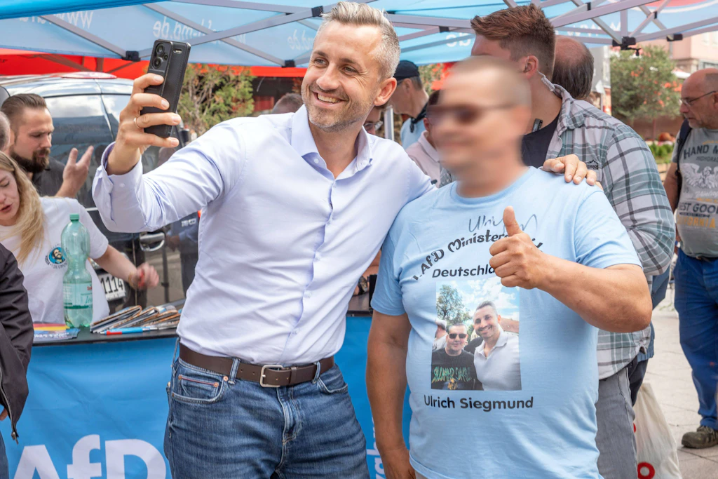 Ulrich Siegmund ist Spitzenkandidat der AfD in Sachsen-Anhalt: Profitiert seine Partei sogar von der Brandmauer?