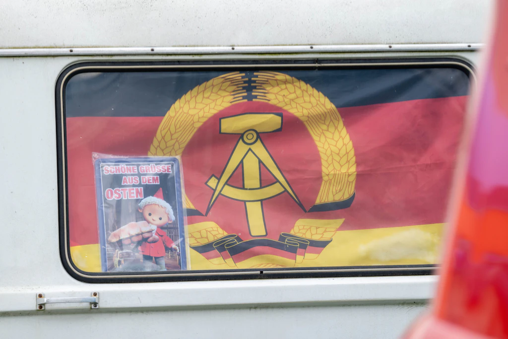 Trabant beim 31. Internationalen Trabant-Treffen zu sehen. Zum Treffen sind in diesem Jahr über 1.400 Fans der DDR-Automarke mit rund 600 Trabis nach Anklam gekommen.