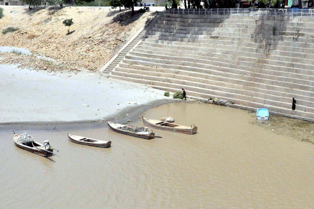 Der Indus ist die Wasserader des bevölkerungsreichen Pakistans und leidet unter Niedrigwasser.