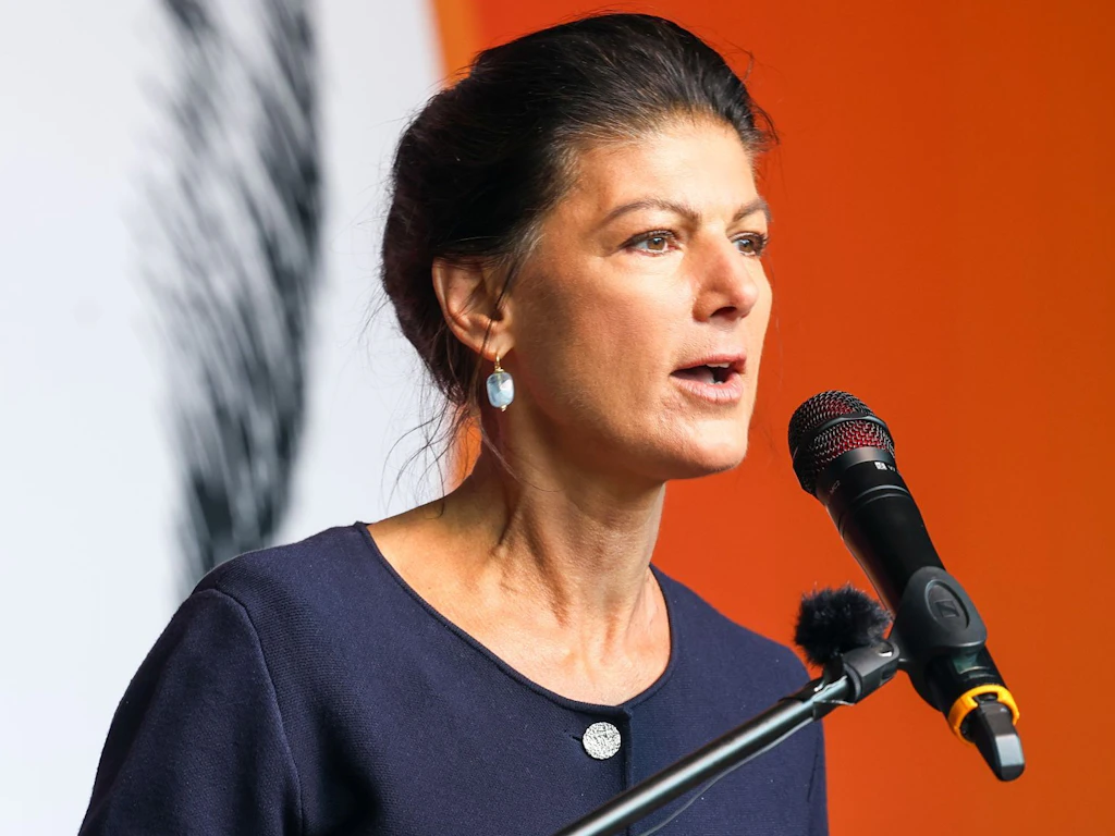 BSW-Gründerin Sahra Wagenknecht hat die Brandmauer zur AfD für gescheitert erklärt. (Archivbild)