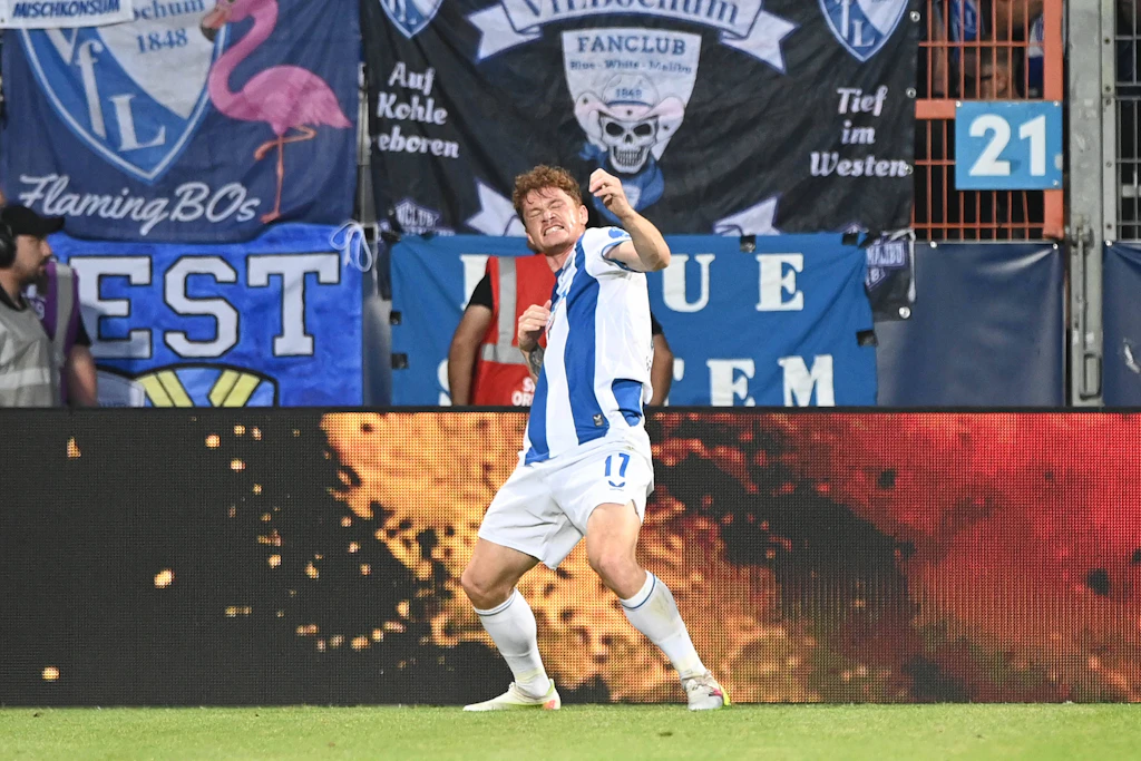 Warum Hertha-Stürmer Grönning für Coach Leitl derzeit unverzichtbar ist
