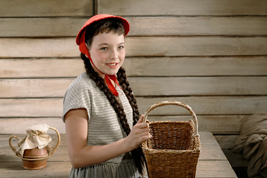 Blanche Kommerell schlüpfte im Märchenfilm „Rotkäppchen“ der DEFA in die Hauptrolle und wurde damit in der gesamten DDR bekannt.