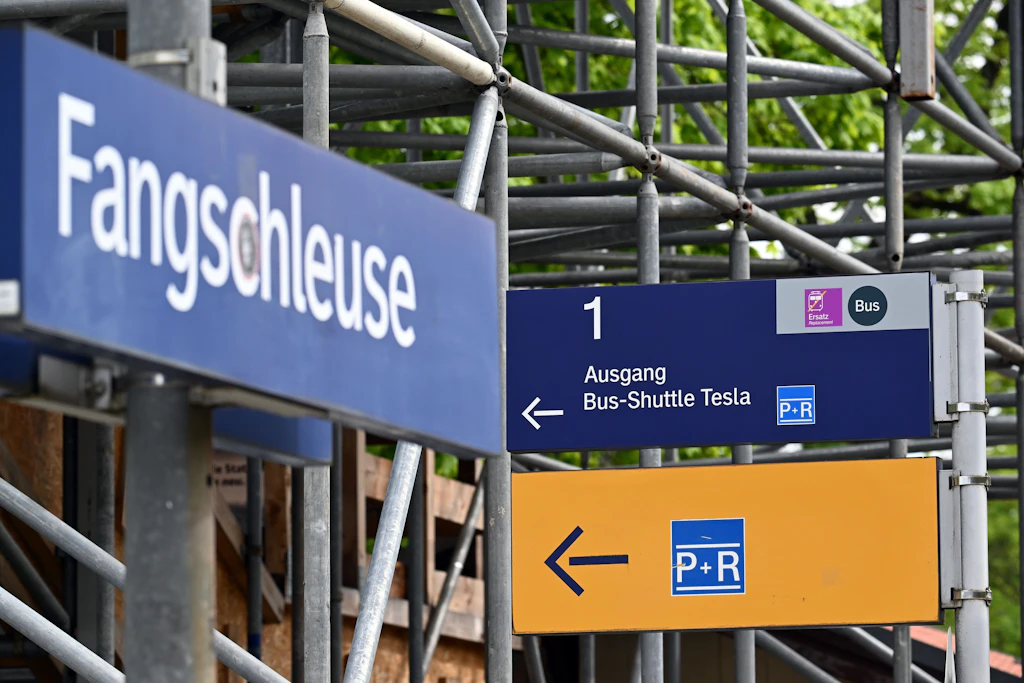 Der Bahnhof Fangschleuse wurde am Samstag eröffnet.
