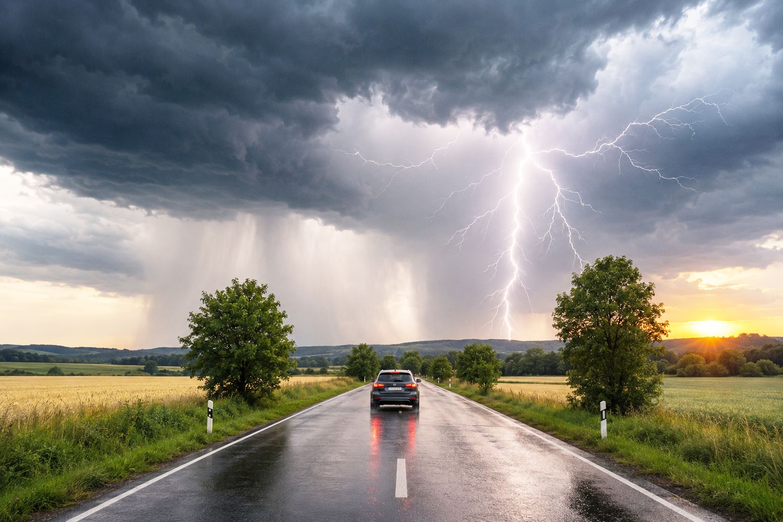 Gewitter und Unwetter: Hier wird es Sonntag und Montag gefährlich