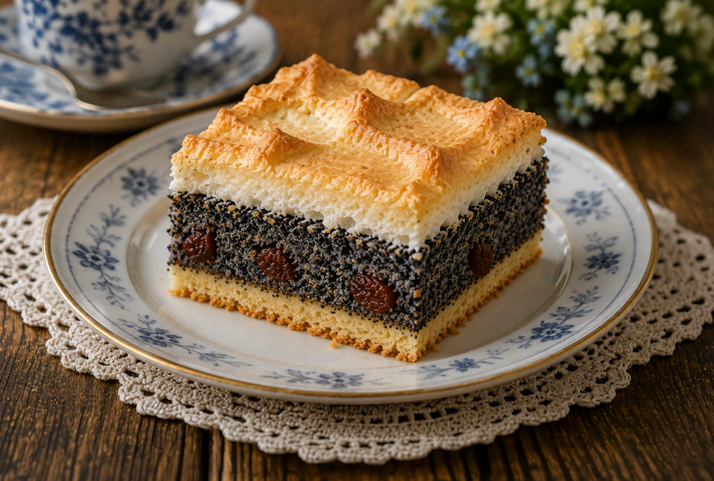 Omas Mohnkuchen: Rezept für Blechkuchen ist der Knaller zum Kaffee
