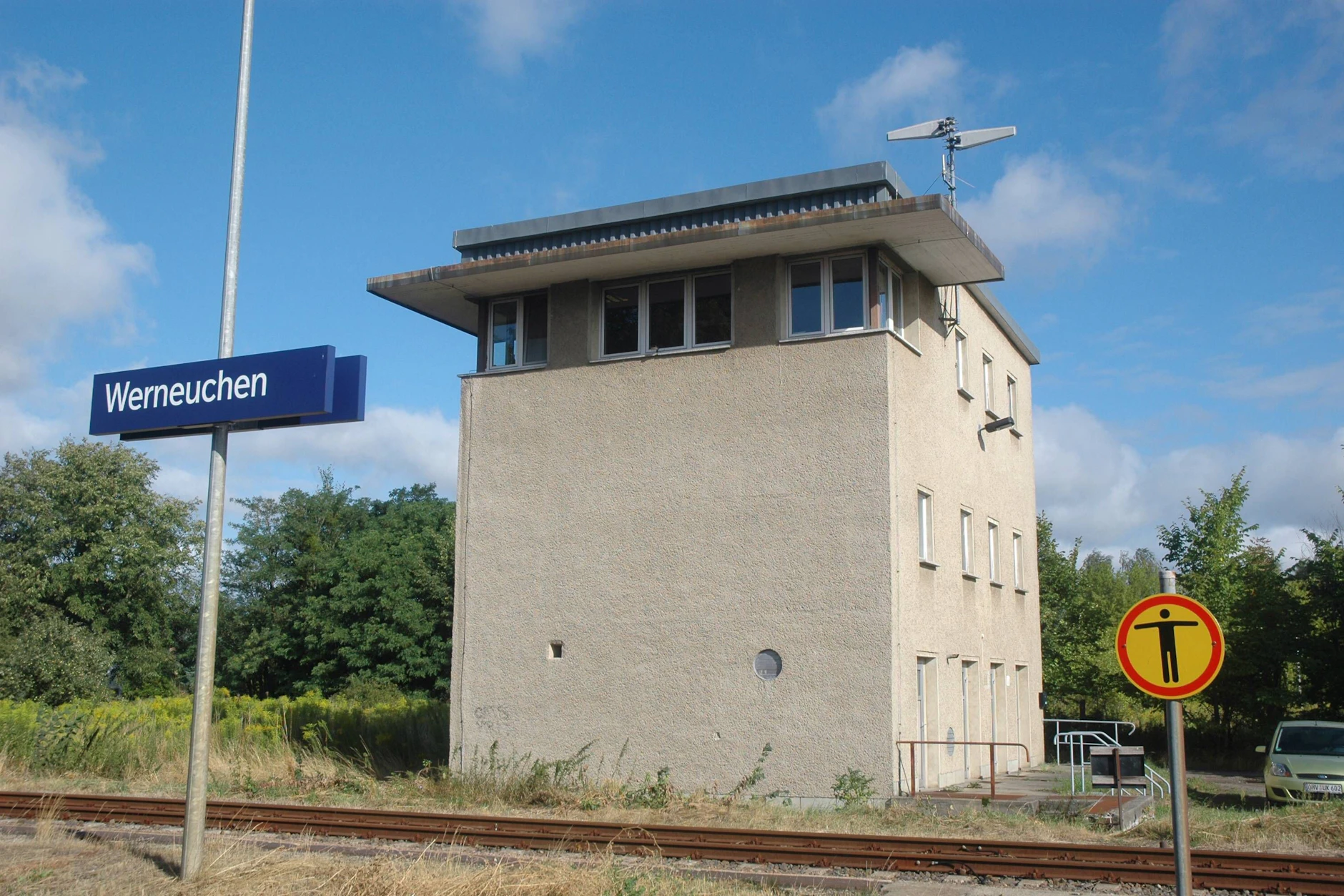 Auch in Werneuchen finden die Mitfahrbänke wenig Anklang.