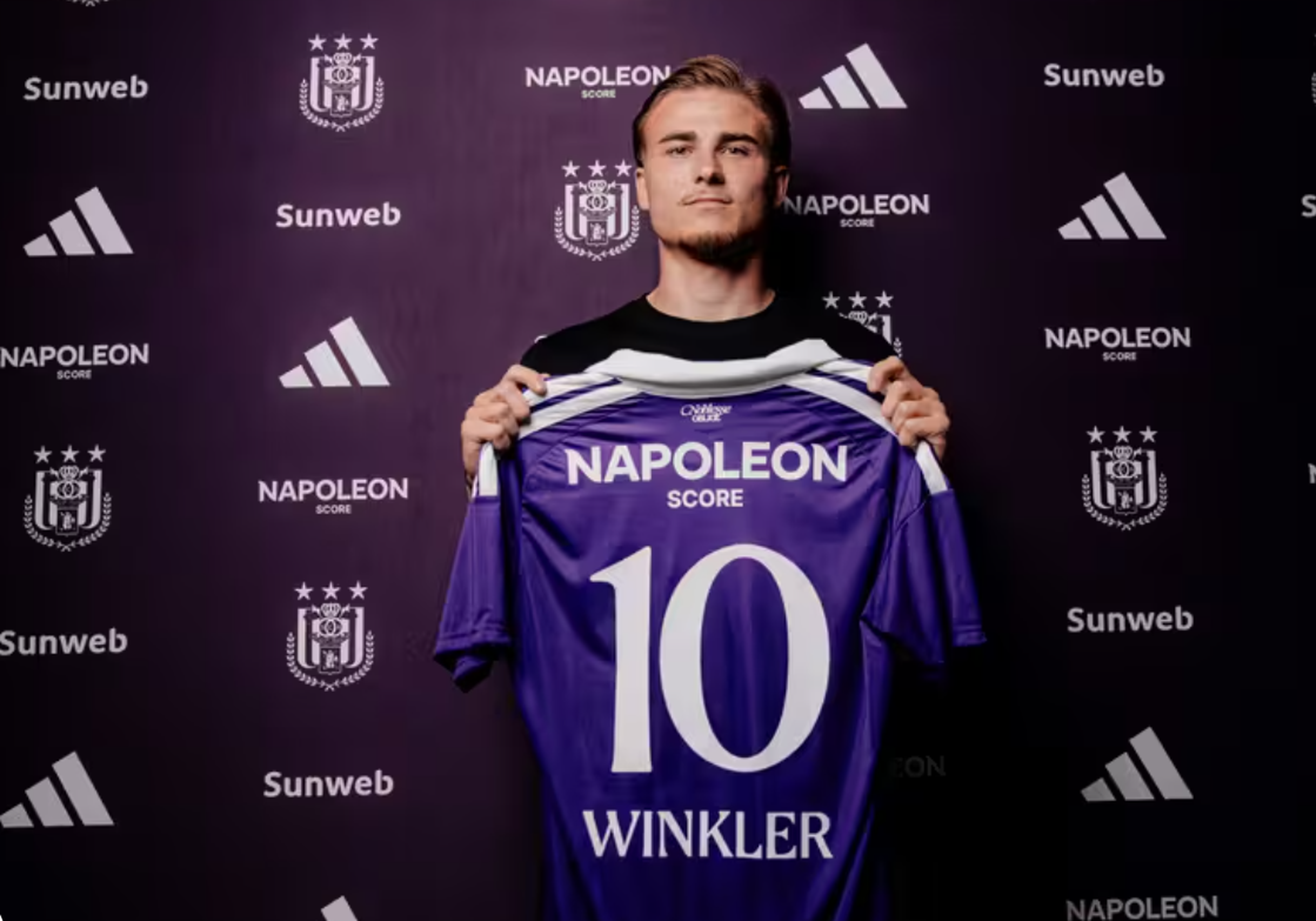Mit Video! Marten Winkler bekommt beim RSC Anderlecht die Nummer 10