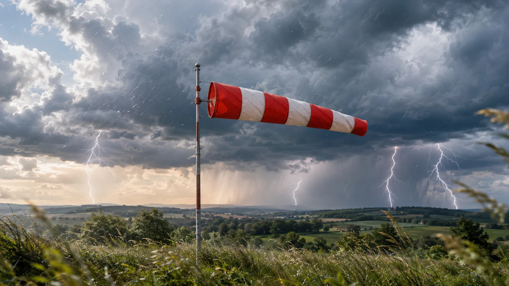 Gewitter hören nicht auf! Jetzt wieder 30 Liter Regen und Sturm im Osten