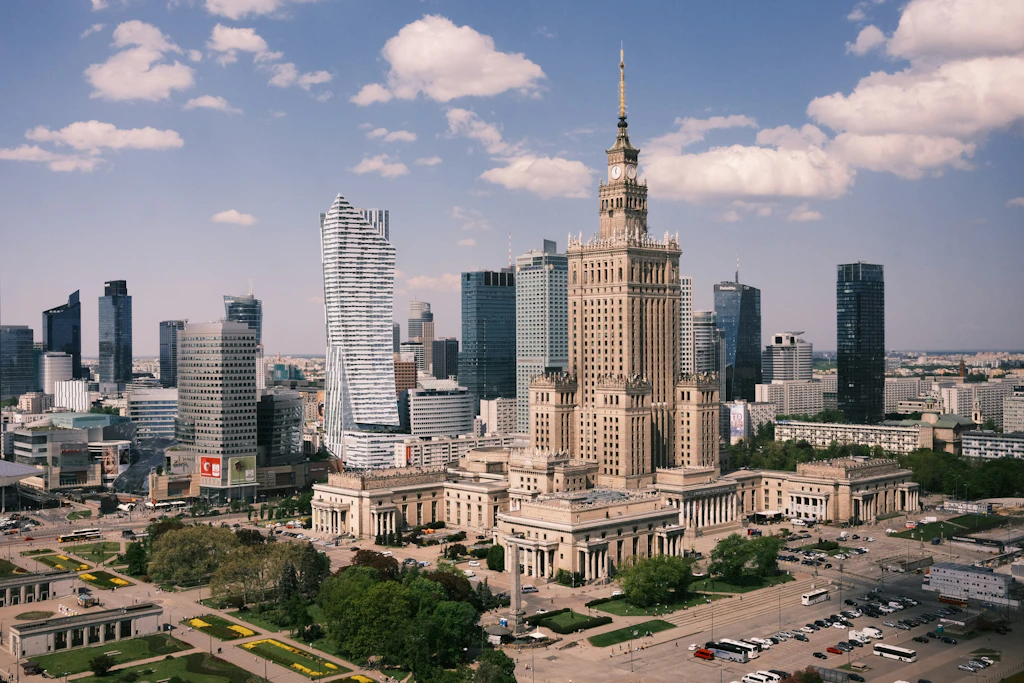 Warschau hat eine der beeindruckendsten Skylines Europas.