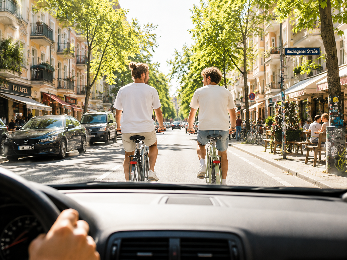 Fahrrad-Hölle Friedrichshain! Ich ertrage die rücksichtslosen Radler nicht mehr