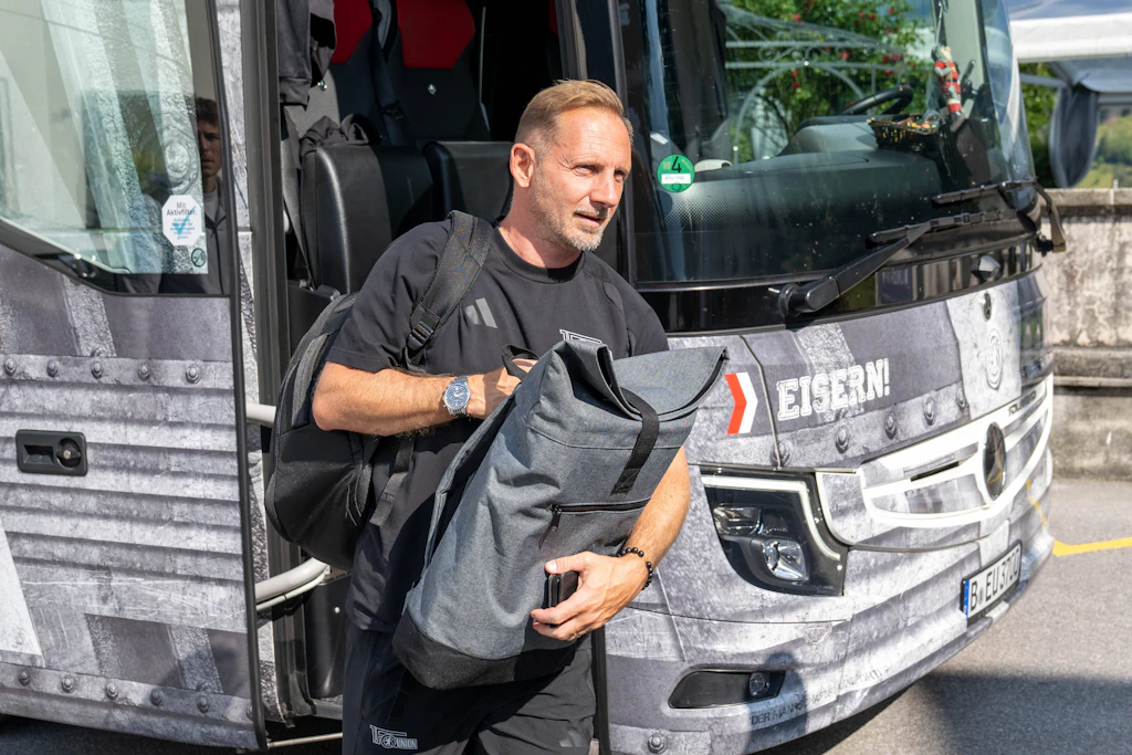 Mauro Lustrinelli steht am Sonntag in Braunschweig vor seinem Pflichtspieldebüt als Union-Trainer.