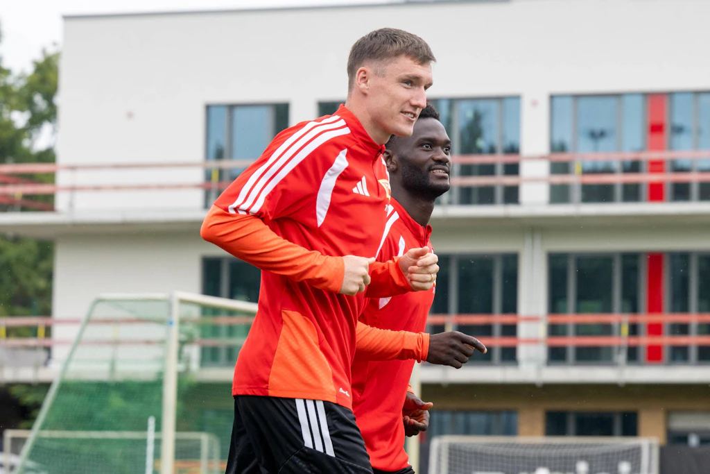 Michel Aebischer und Emmanuel Latte Lath stehen vor ihren Bundesliga-Debüts für den 1. FC Union Berlin.