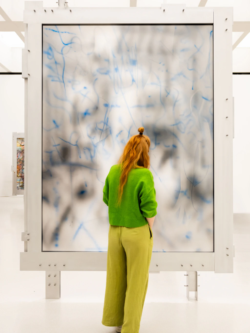 Kunst von Julie Mehretu im Museum of Modern Art in Warschau