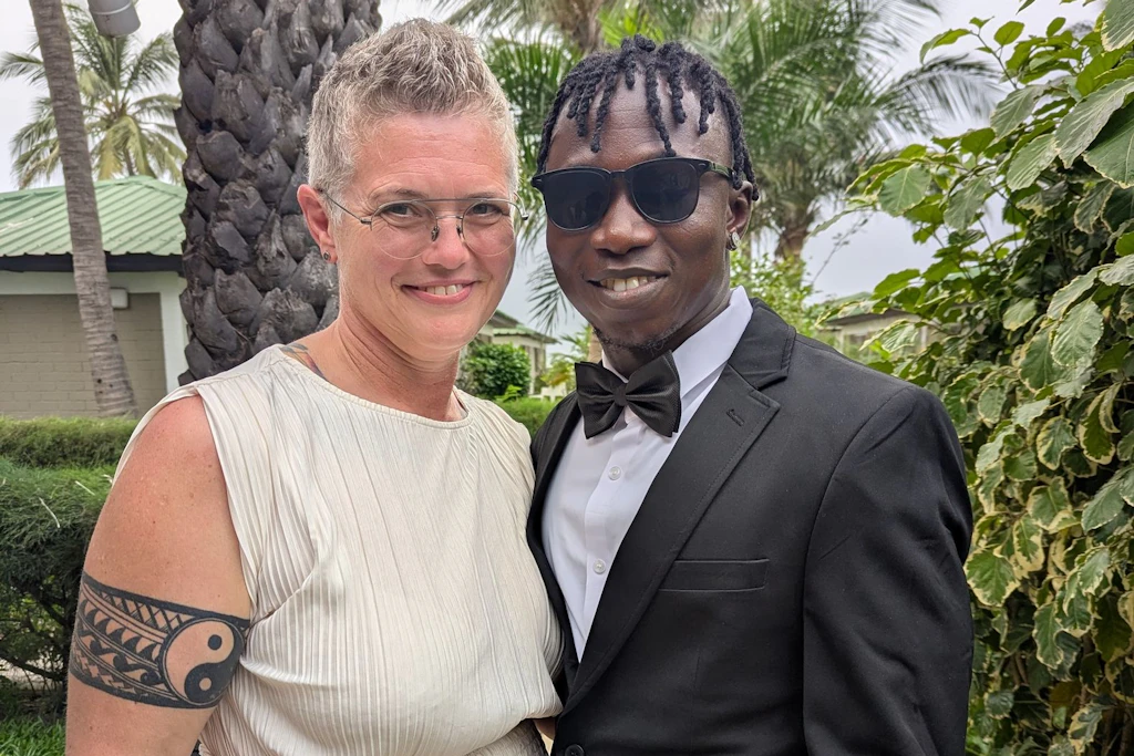 Susanne und Lamin von „Amore unter Palmen“.