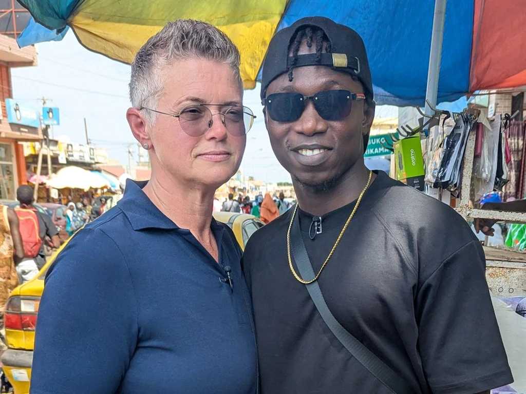 Susanne und Lamin von „Amore unter Palmen“.