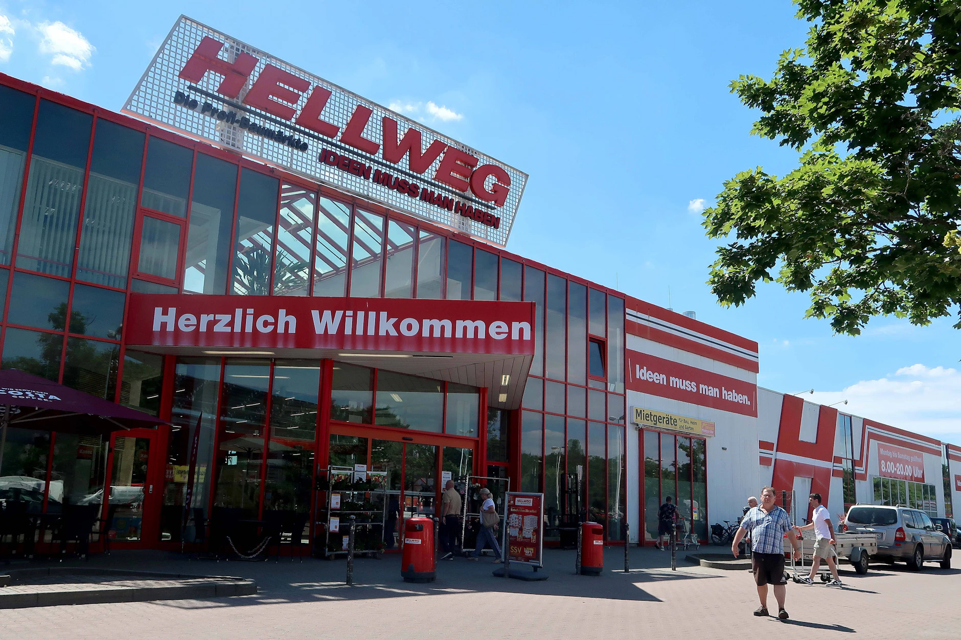 Zu den betroffenen Märkten gehören auch die Berliner Filialen, wie hier in Biesdorf.
