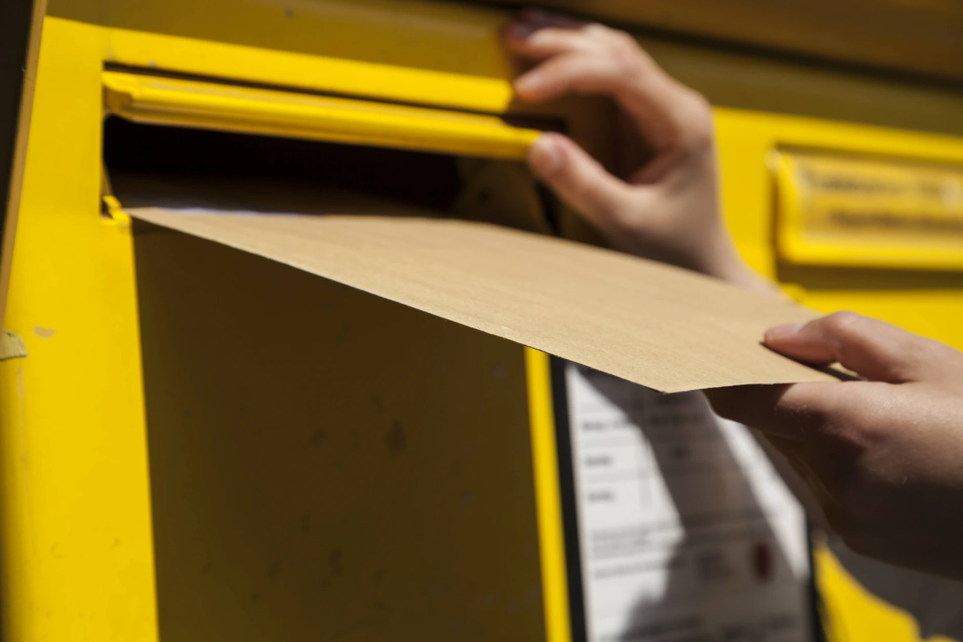 Der Großbrief wird größer.
