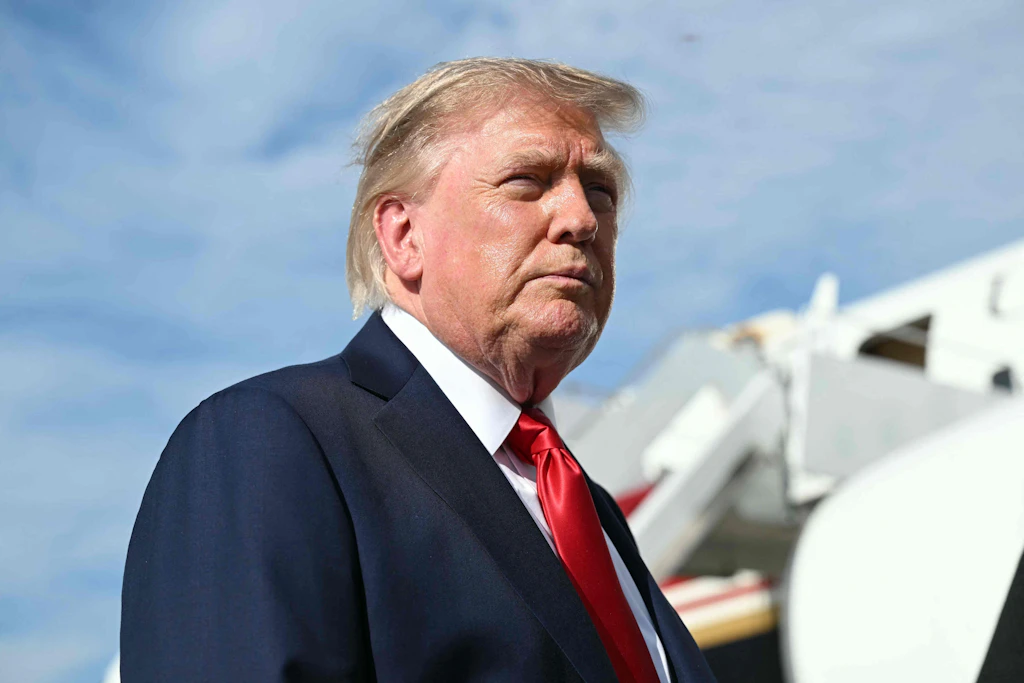 US-Präsident Donald Trump. Er arbeitet offenbar für die Zeit nach dem Krieg an „etwas viel Größerem“ im Nahen Osten.