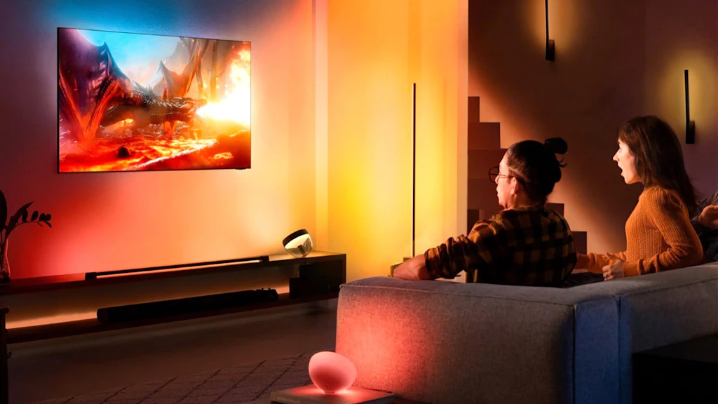 Der&nbsp;Philips Hue Play Screen Sync  soll die Wohnung zum Leuchten bringen – ist nur die Frage, wann.