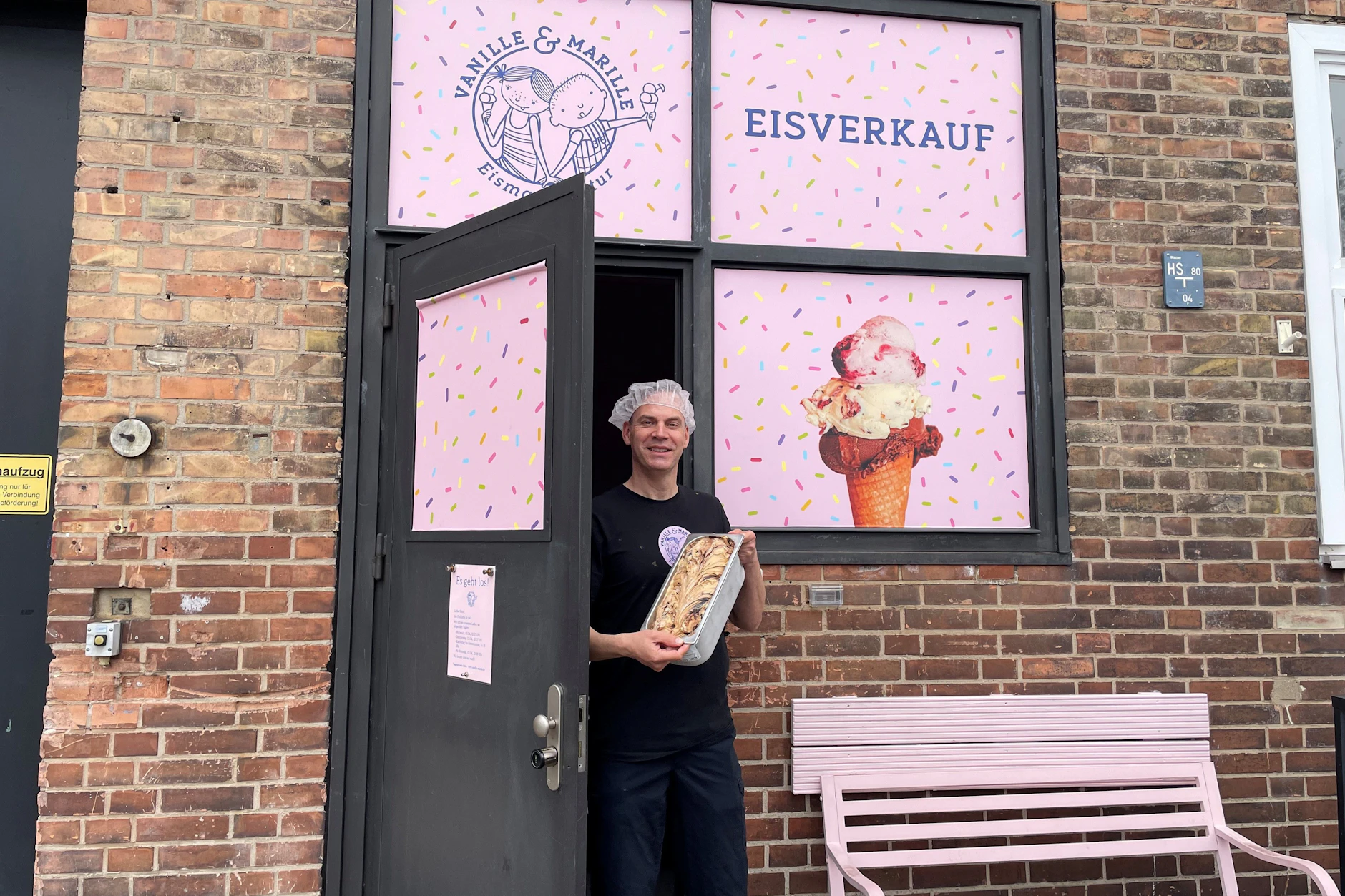 Auch Vanille Marille macht mit bei der&nbsp;<strong>„Langen Nacht des Gelato“ –</strong> mit ihren Filialen in der Hagelberger Straße und Belziger Straße.