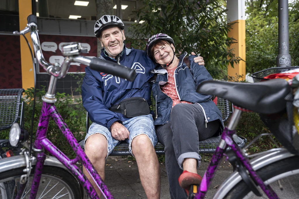 Monika und Hermann Kadner aus Karlshorst: „In unserem Haus wohnen viele vietnamesische Familien, mit denen wir einen sehr guten Kontakt pflegen.“