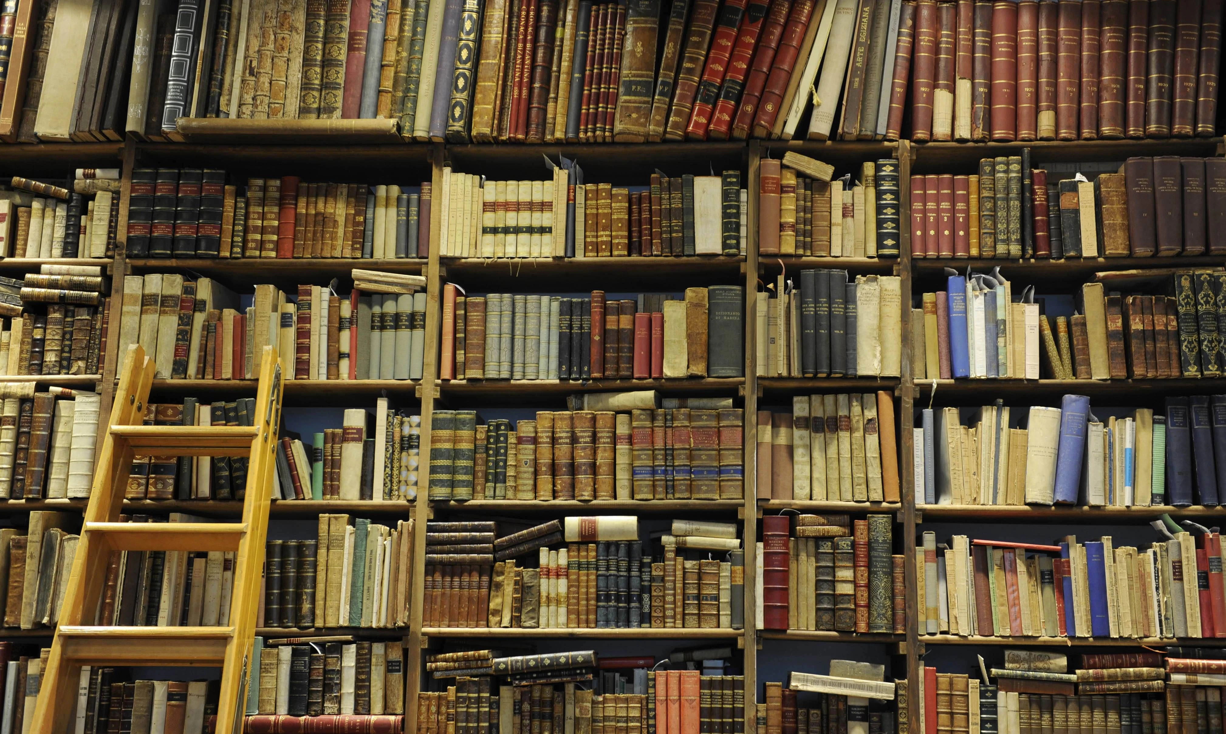 Tonnenweise Text: Wie Big Tech Antiquariate leerkauft, um seine KI zu füttern