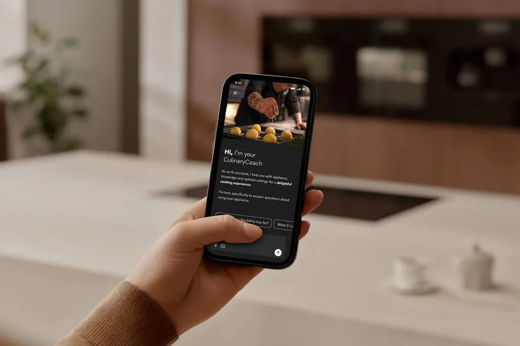 Echt praktisch: Beim Miele CulinaryCoach steht KI für Koch-Intelligenz.