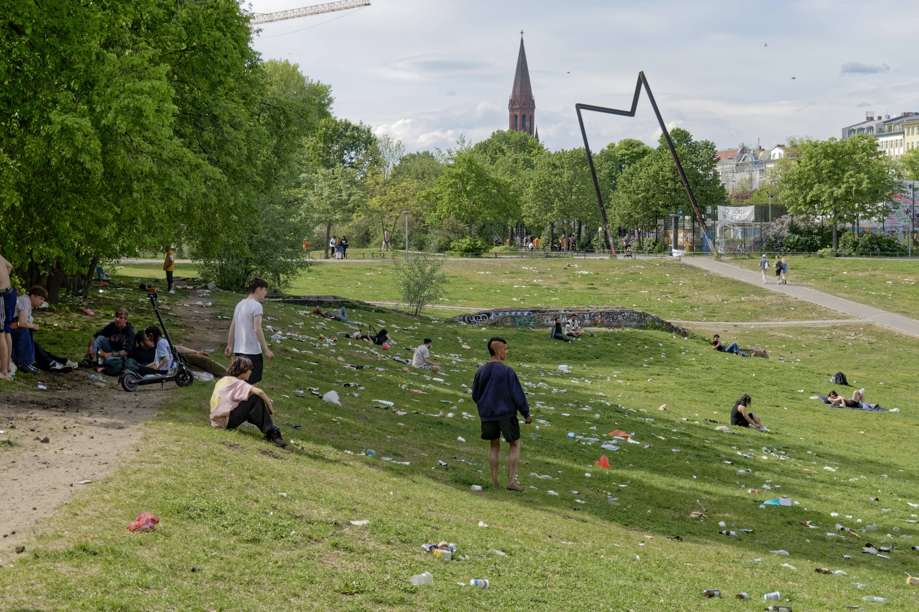 Rund um den Görlitzer Park gehört die Polizeistatistik zum Alltag der Anwohner.