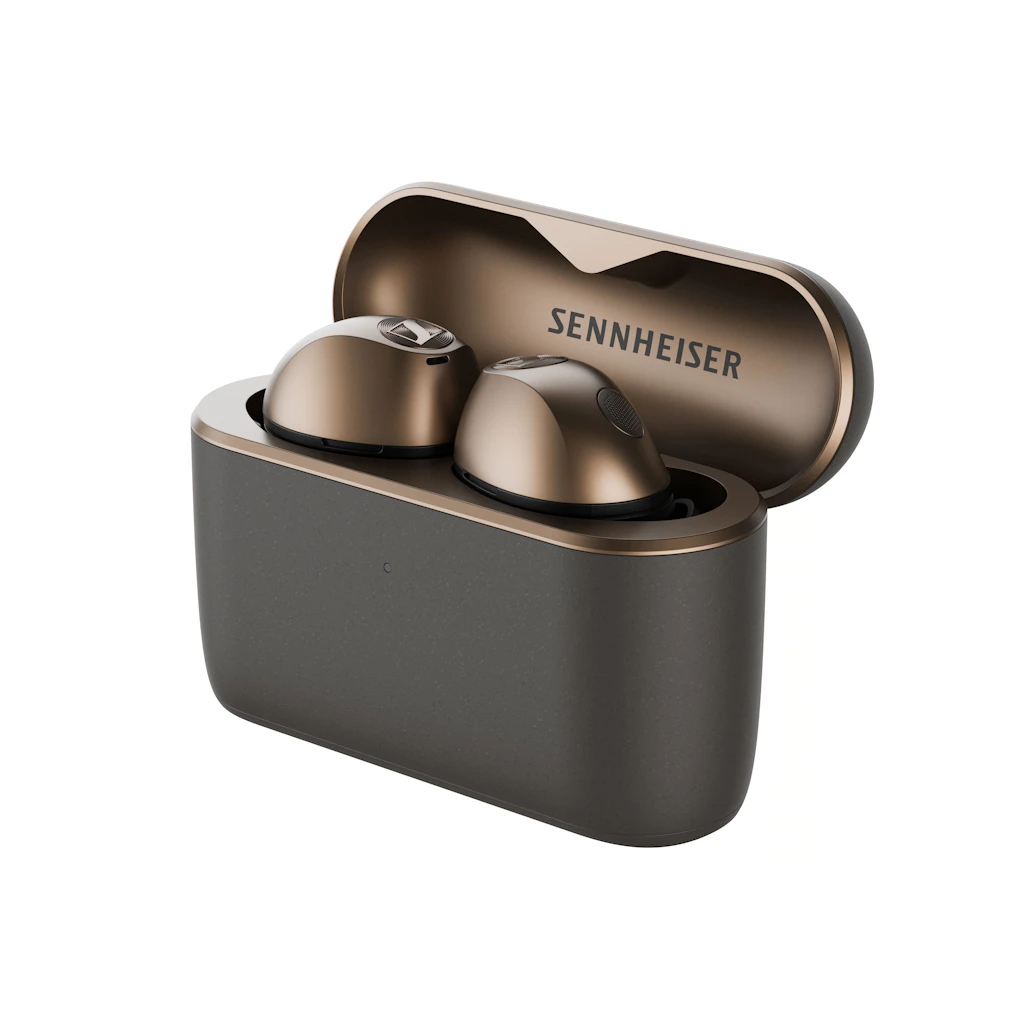 Ein treuer Begleiter: Der Akku des Sennheiser Momentum True Wireless 5 hält theoretisch für zwei Fernreisen mit Zwischenstopp.