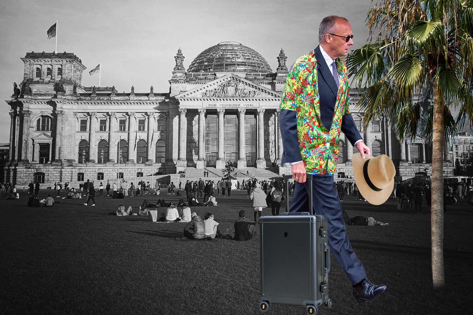 Der Urlaubskanzler – was macht eigentlich Friedrich Merz?