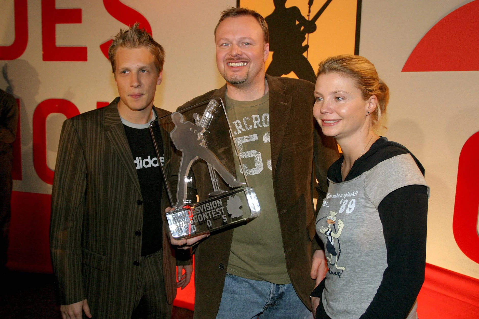 2005 verstanden sich Stefan Raab und Oliver Pocher noch gut.