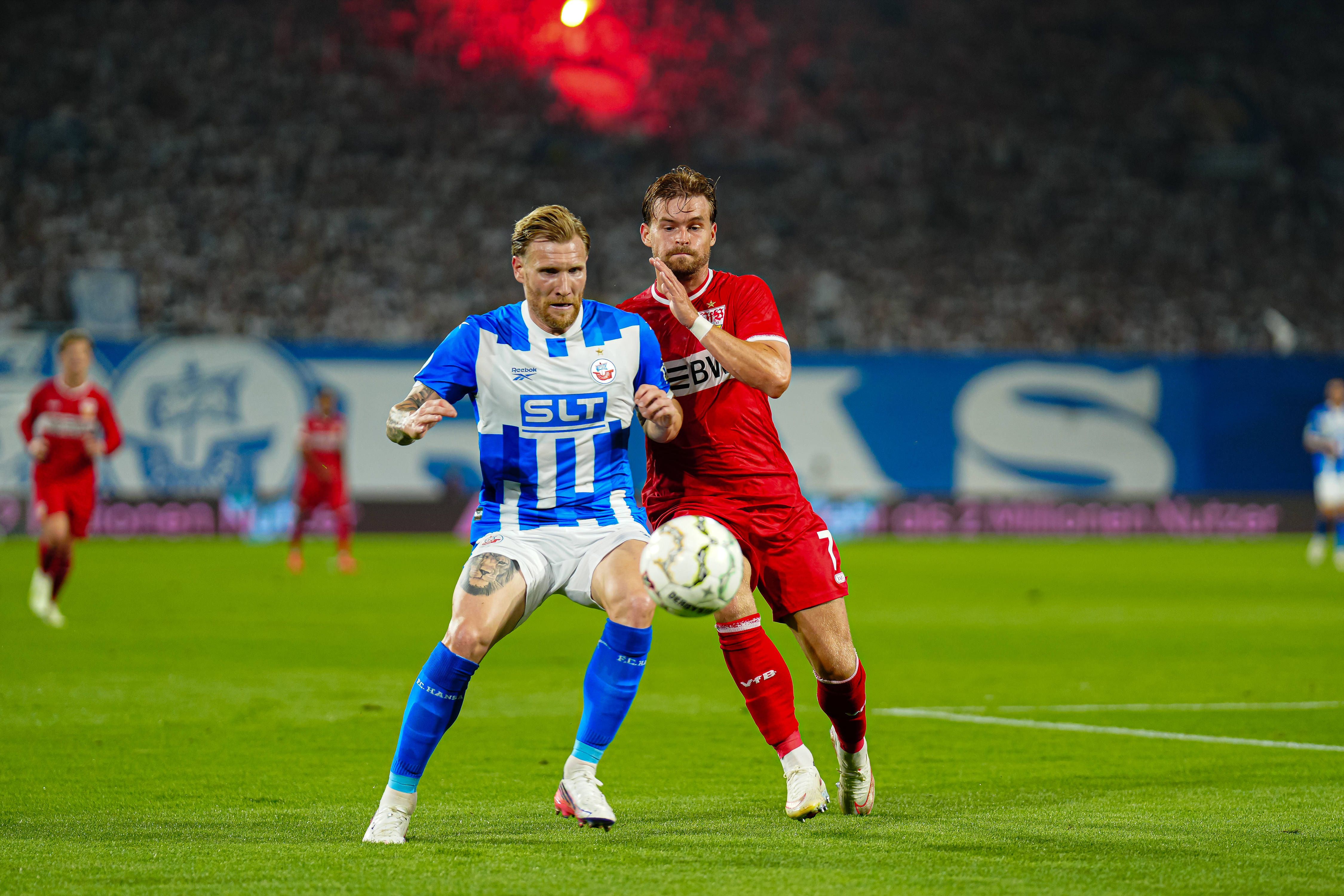 Keine Pokal-Überraschung: Hansa Rostock scheitert an Stuttgart