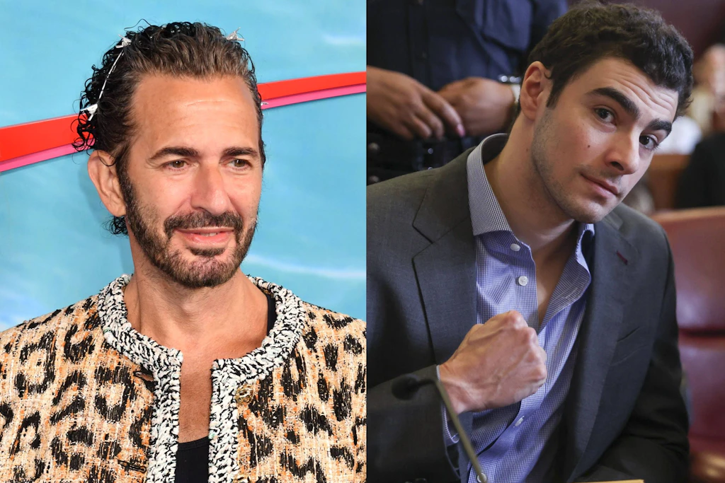 Links Marc Jacobs, rechts der Angeklagte Luigi Mangione
