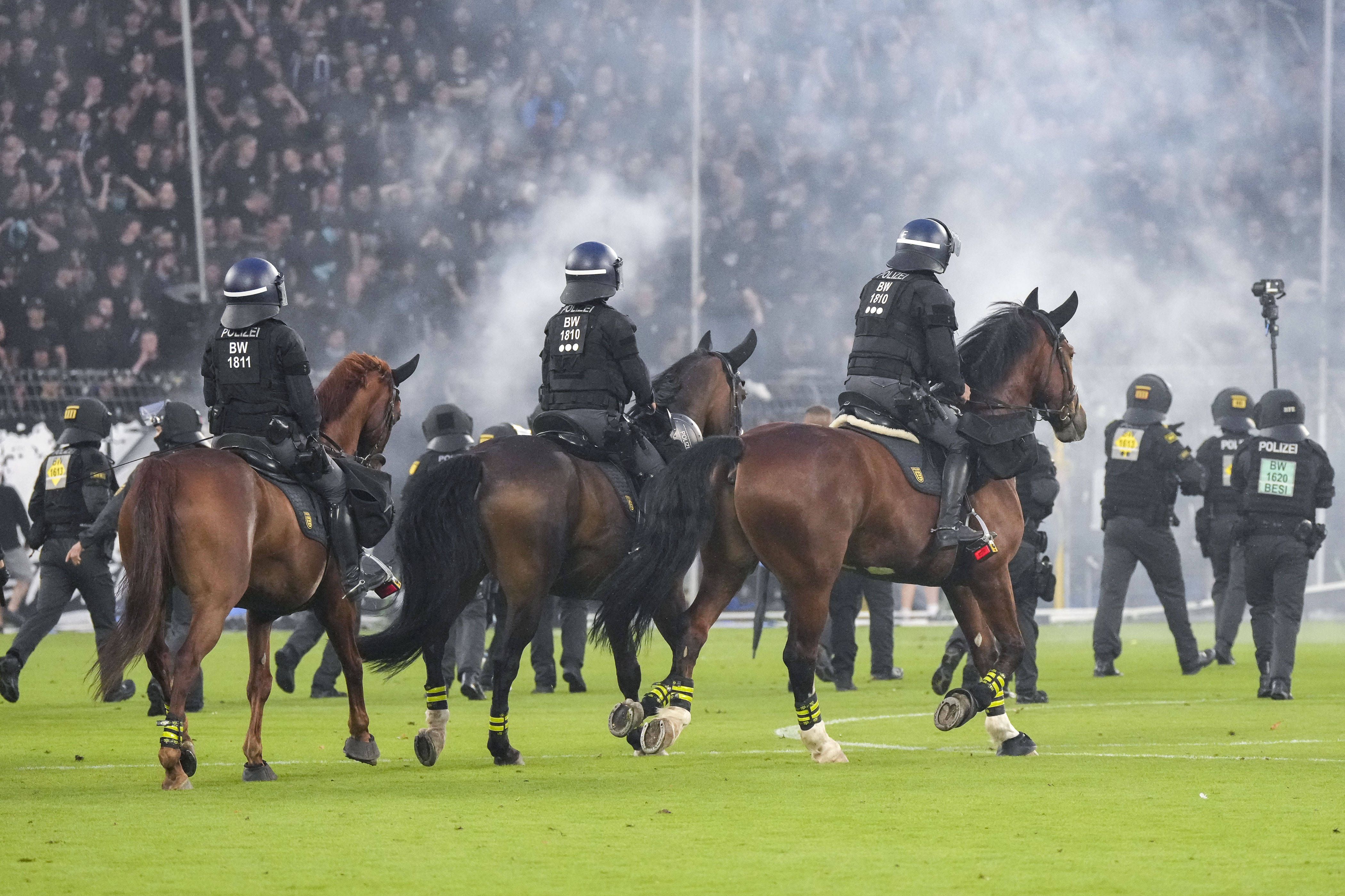 Hochrisikospiele: DFB will Vereine an Polizeikosten beteiligen