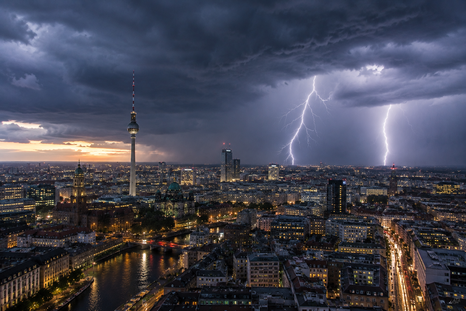 Wetter kippt im Osten: 35 Liter Starkregen und Gewitter ziehen auf