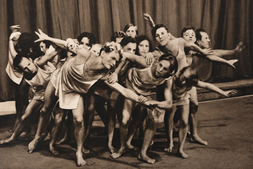 Jenny-Gertz-Ensemble beim Tanzkongress 1930 in München