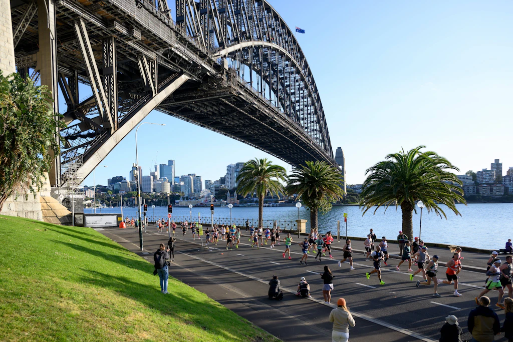 Zum diesjährigen Sydney-Marathon sind rund 40.000 Teilnehmer angemeldet.