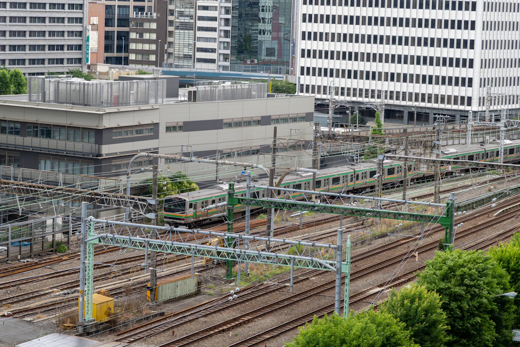 Das Erdbeben im Osten Japans führte bei Zügen von JR East zu Verzögerungen.