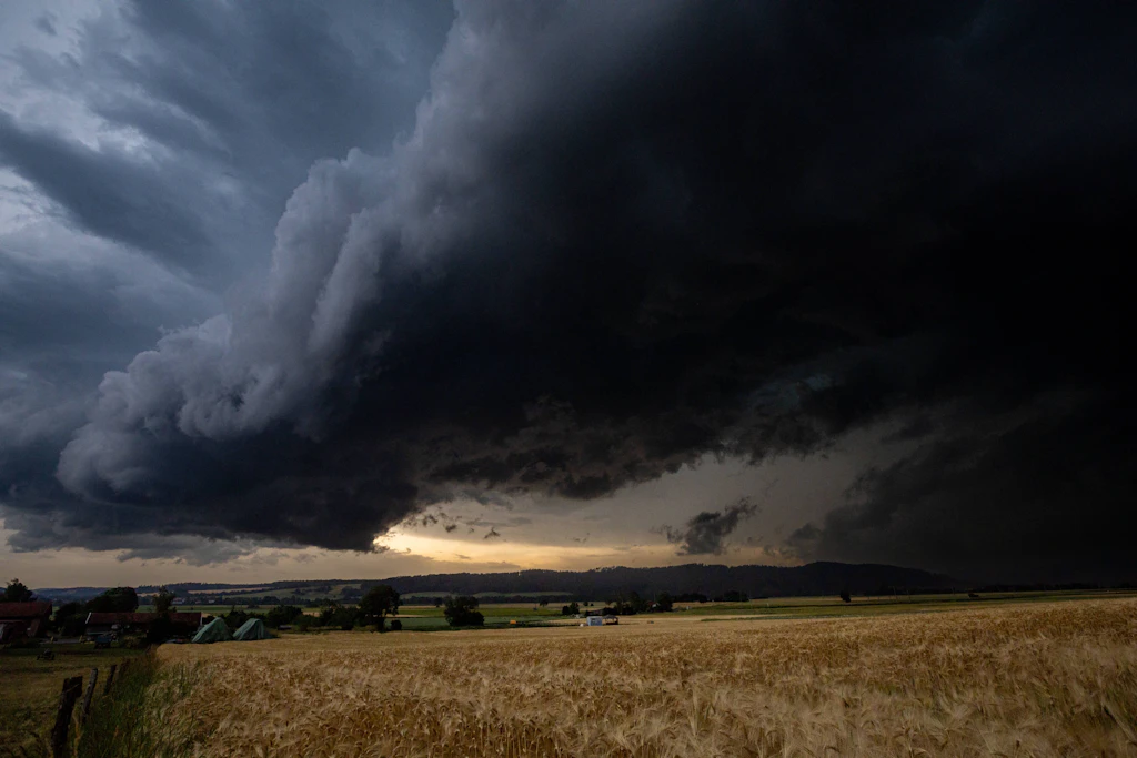 20 Liter Regen, Gewitter, Hagel: Diese Nacht teilt Deutschland