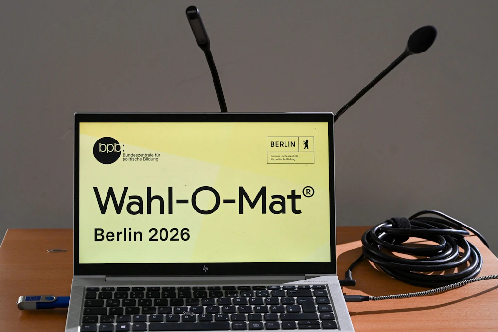 Das Online-Angebot des Wahl-O-Mat für die Wahl zum Berliner Abgeordnetenhauses ist gestartet.