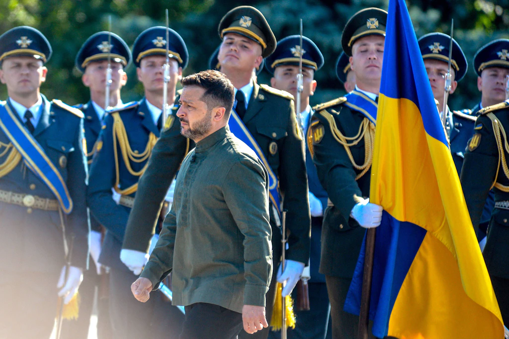Die Ukraine begeht heute den 35. Jahrestag ihrer Unabhängigkeit von der Sowjetunion.
