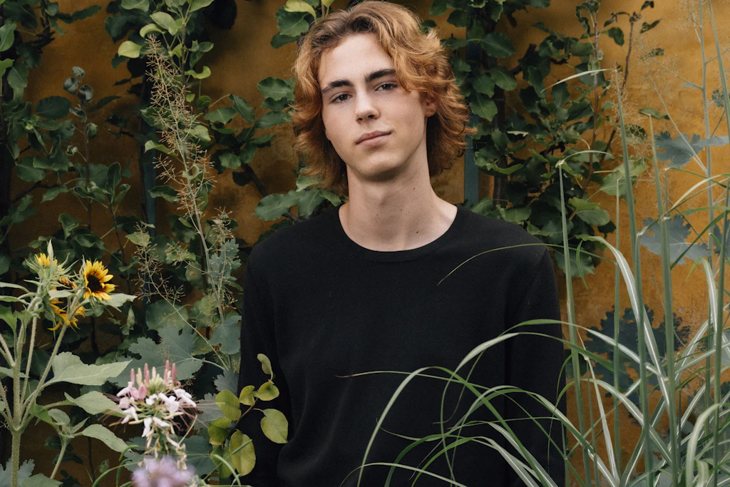 Justus Eichhorn im Garten des Liszt-Hauses in Weimar