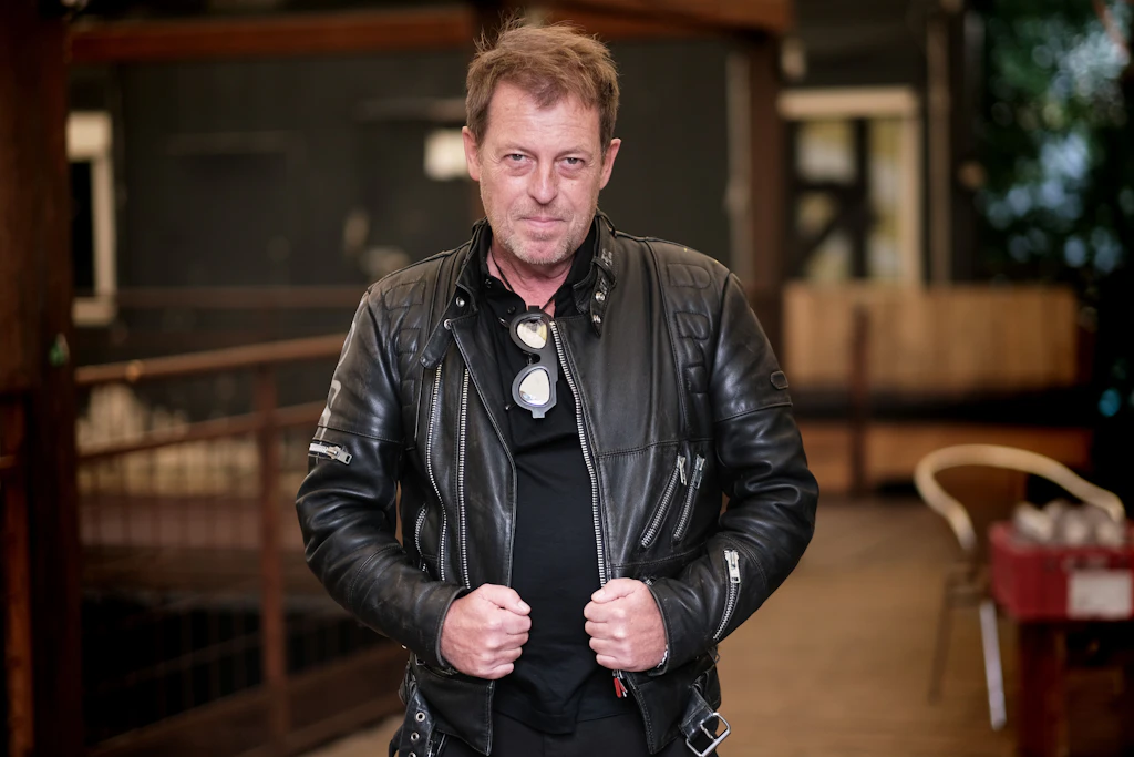 Sascha Disselkamp, Mitgründer der Berliner Clubcommission, in seinem Club Sage