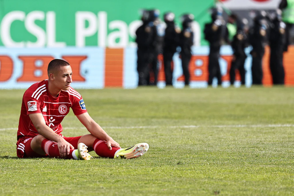 Mit Fortuna Düsseldorf stieg Marin Ljubicic in die 3. Liga ab.