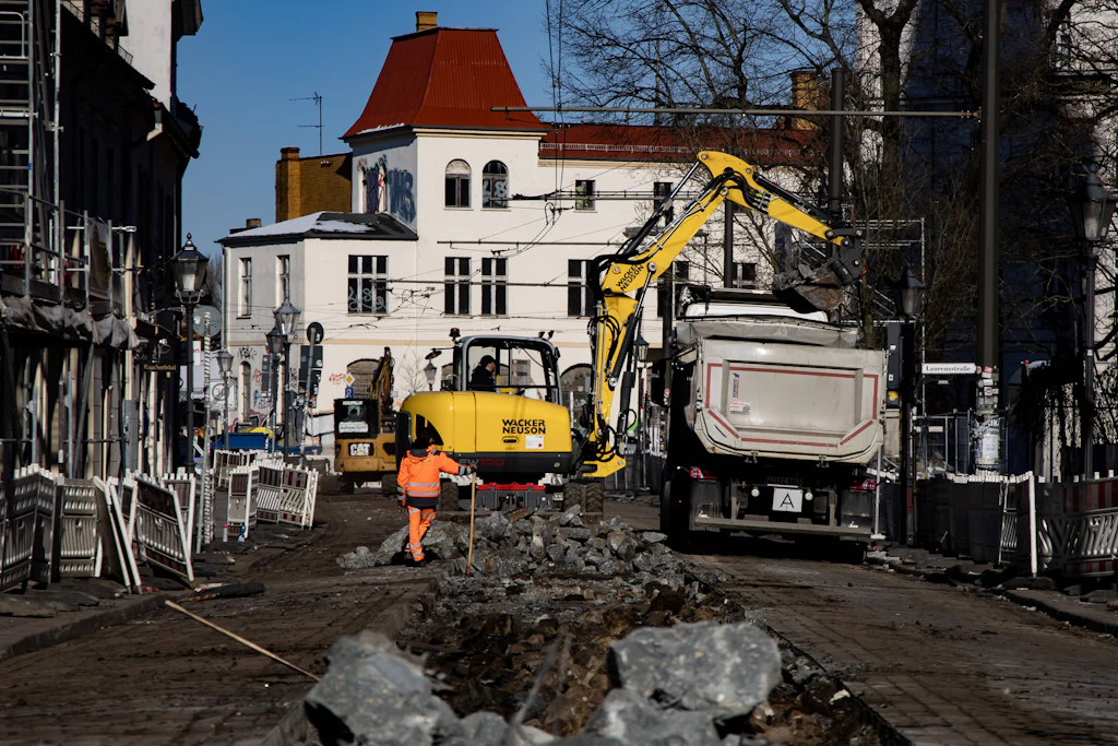 BVG baut Gleis in Köpenick – und reißt es bald wieder heraus
